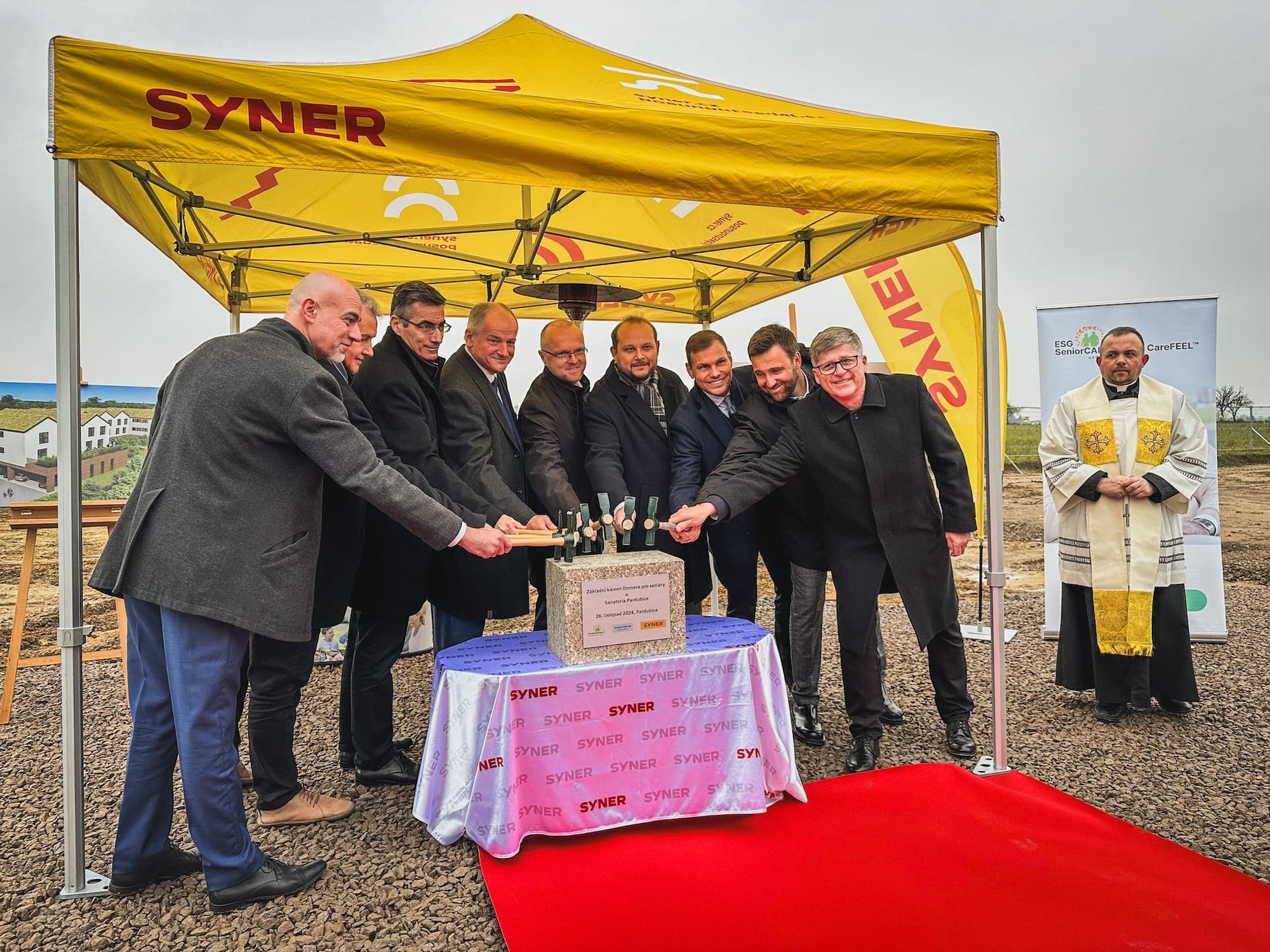 Construction in Pardubice Officially Launched