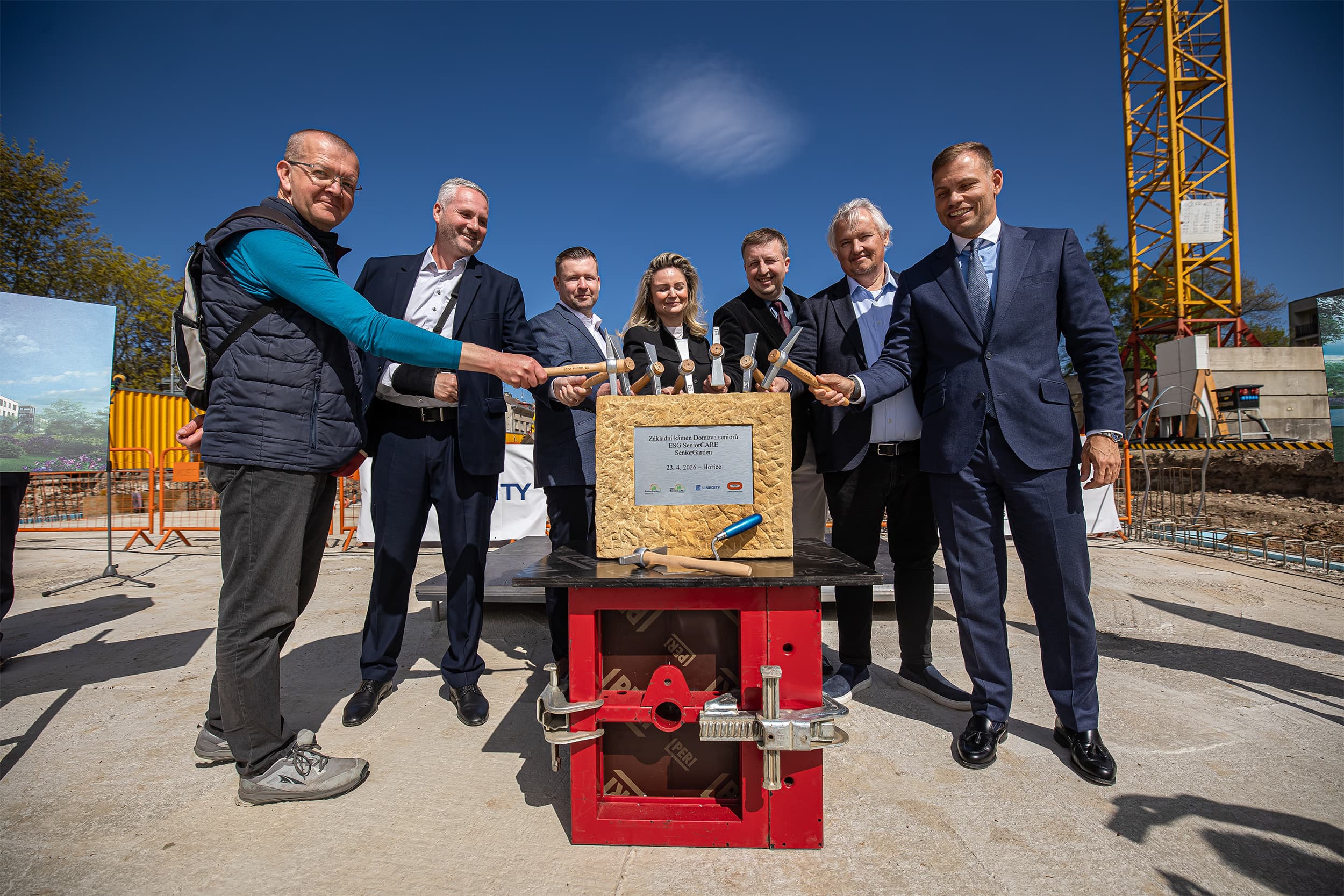 🏗️👵👴 Construction Begins on Our New Senior Living Facility in Hořice 🎉🏡